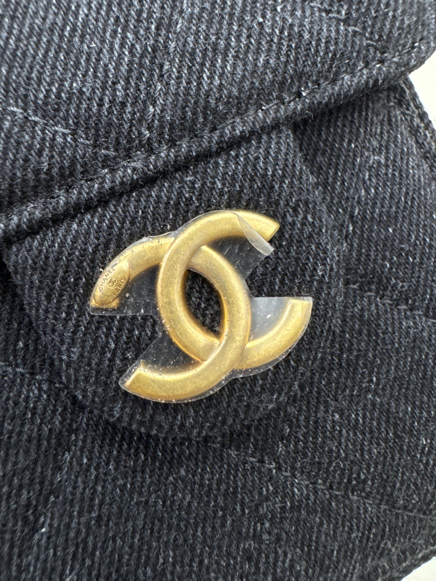 CHANEL Mini 25 Bag 黑牛仔26C