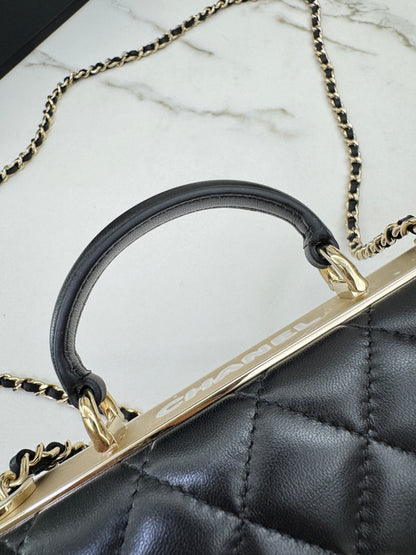 CHANEL Trendy CC 手柄woc wallet on chain