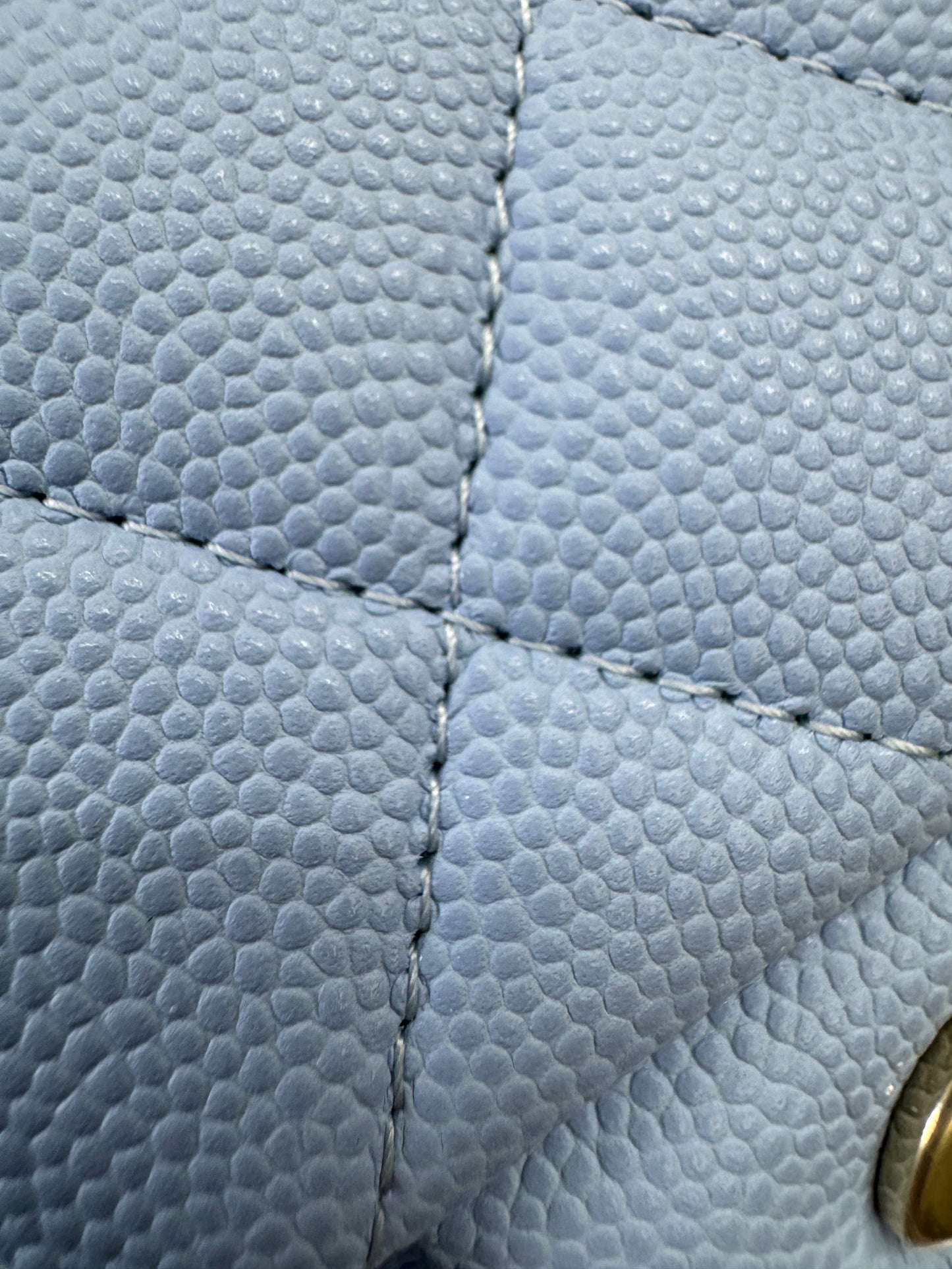 CHANEL CF23 Small 23P粉藍色