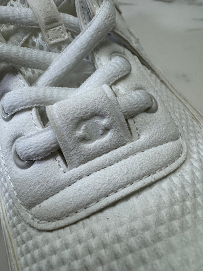 CHANEL 24S 純白運動鞋