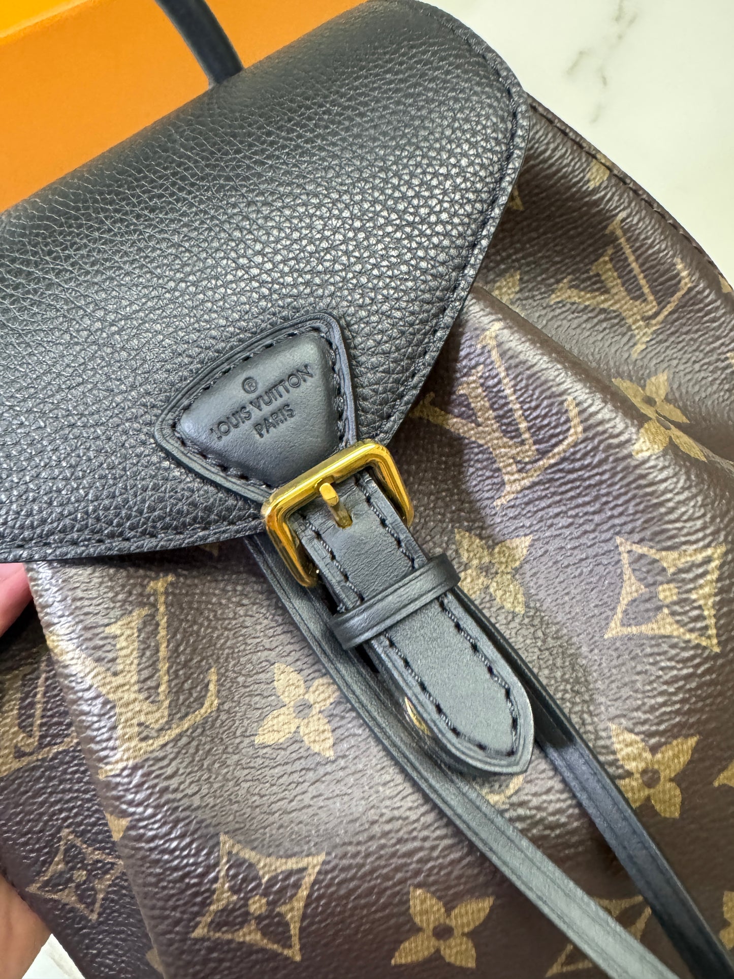 LV Montsouris BB Monogram Backpack