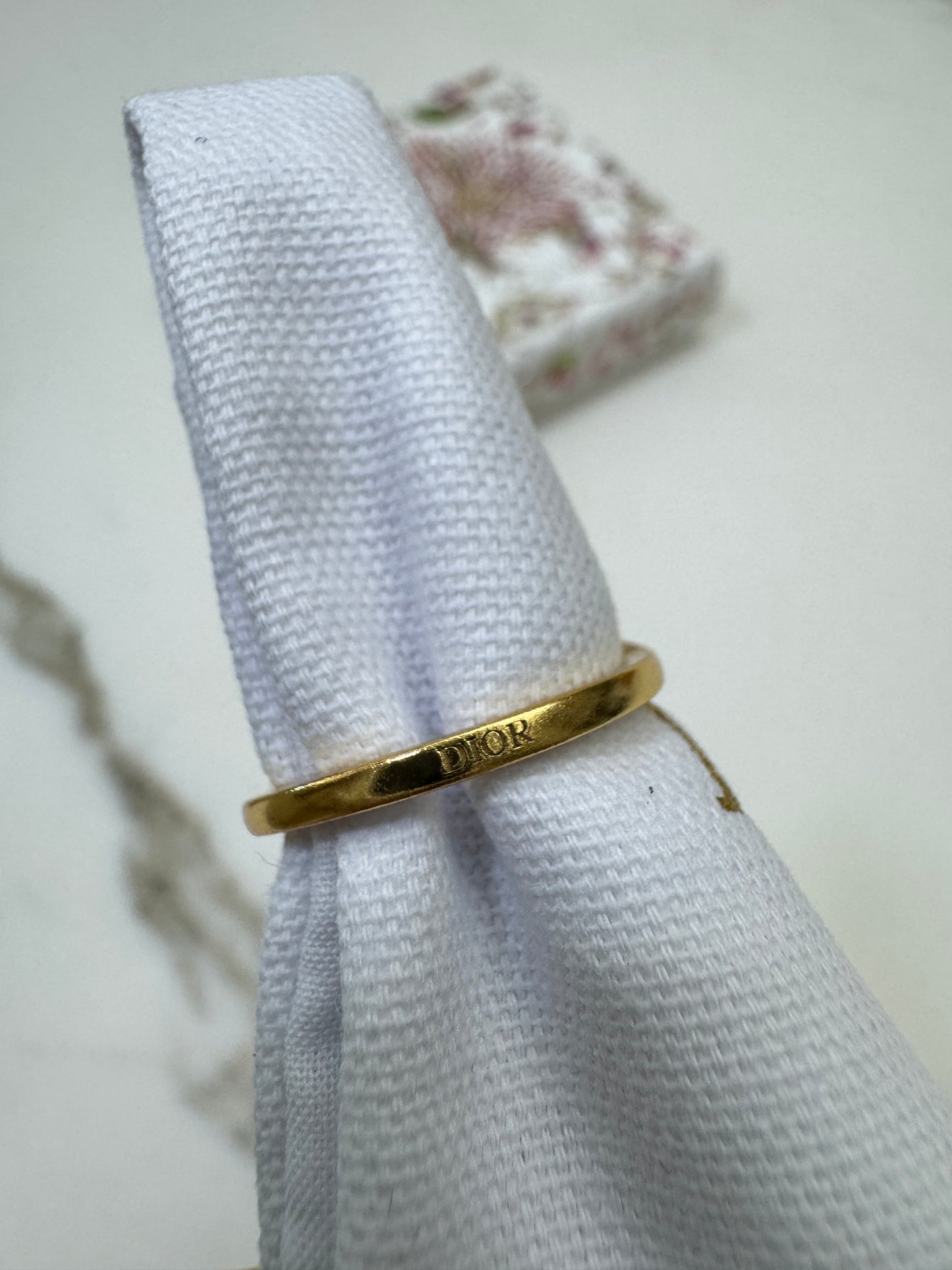 DIOR Petit CD 珍珠戒指