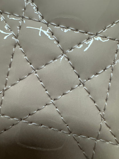 DIOR Lady Mini 三格 漆皮 淡粉 light Pink