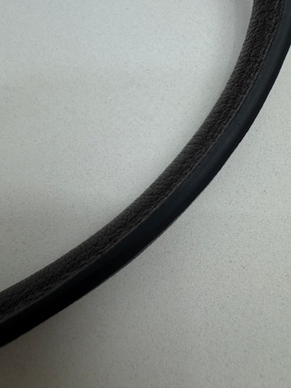 HERMES Mini Plume 一代 烏木色金扣 山羊皮 Ubene GHW Chevre Mysore