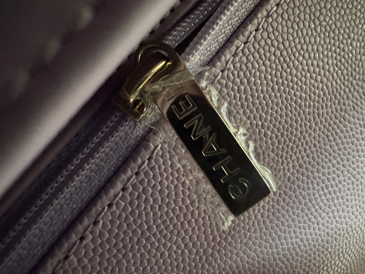 CHANEL Coco Handle 24P紫色 Small