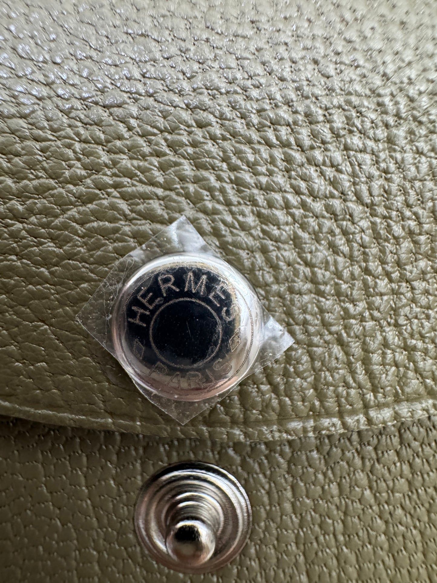 HERMES Calvi Duo 大象灰山羊皮 Etoupe Chevre Mysore