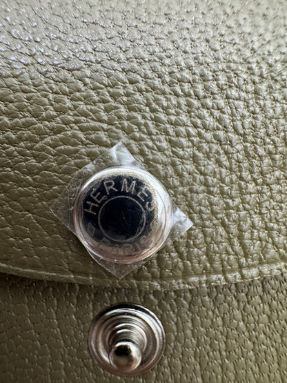 HERMES Calvi Duo 大象灰山羊皮 Etoupe Chevre Mysore