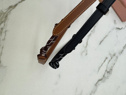 MIU MIU 皮帶1.8cm