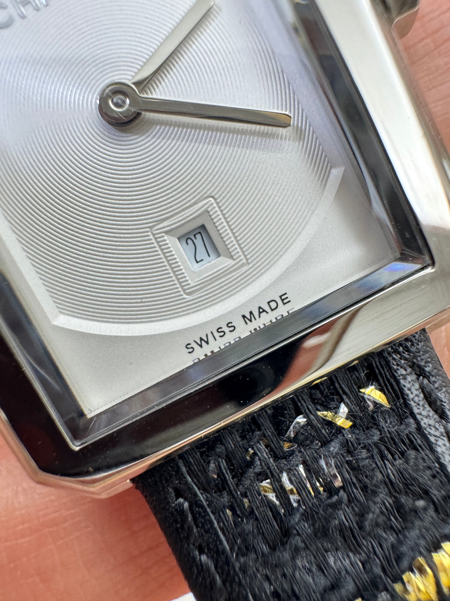 CHANEL Boyfriend Watch Tweed
