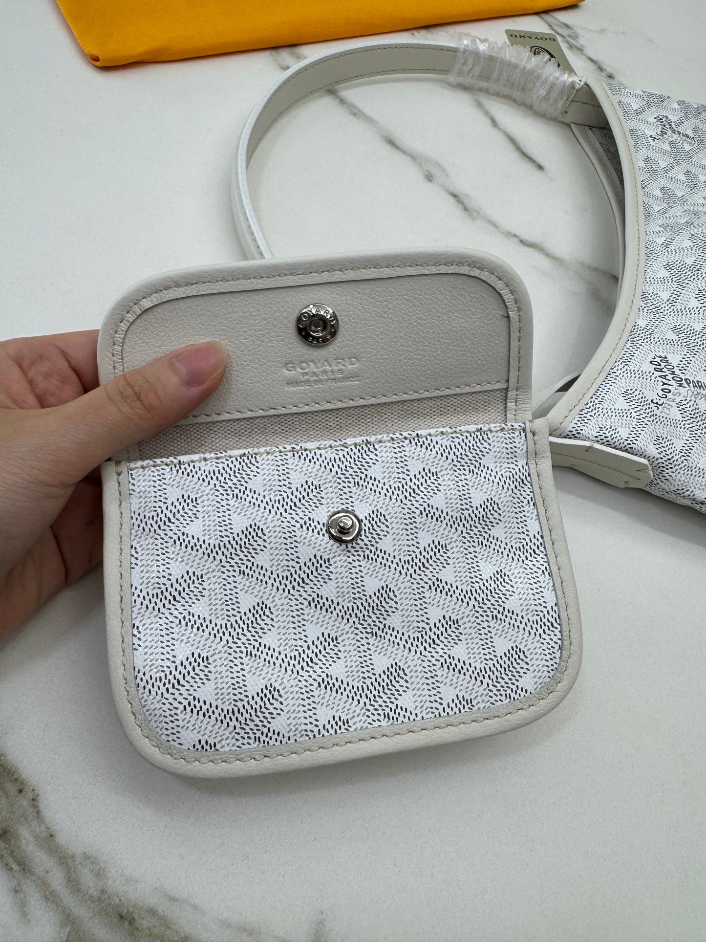 GOYARD Mini Boheme Hobo 白色