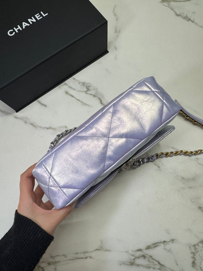 CHANEL 19 Bag Small 22P幻彩紫 小號