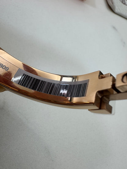 HERMES Clic H Bracelet 奶茶灰玫瑰金扣 Marron Glace Rose Gold