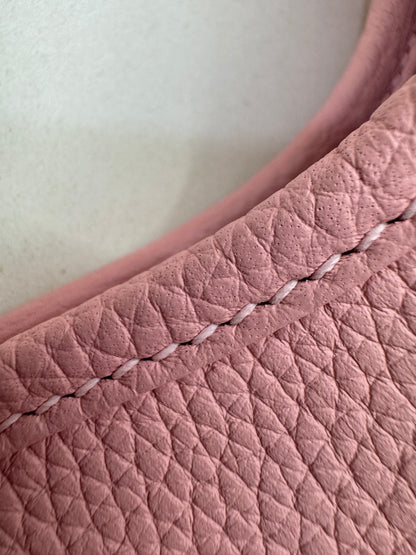 HERMES Evelyne 23 櫻花粉銀扣 3Q Rose Sakura PHW