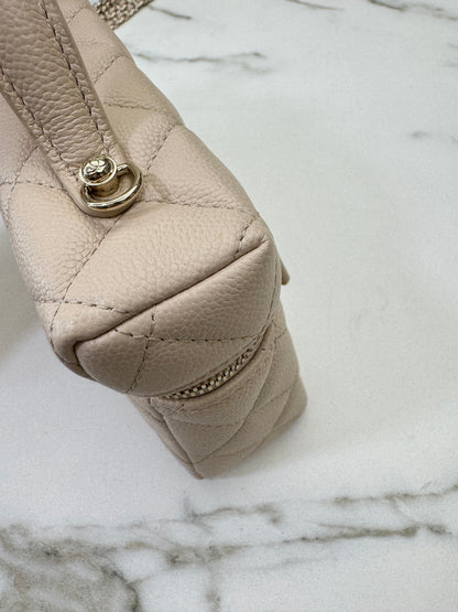 CHANEL LP盒子包 淺杏色