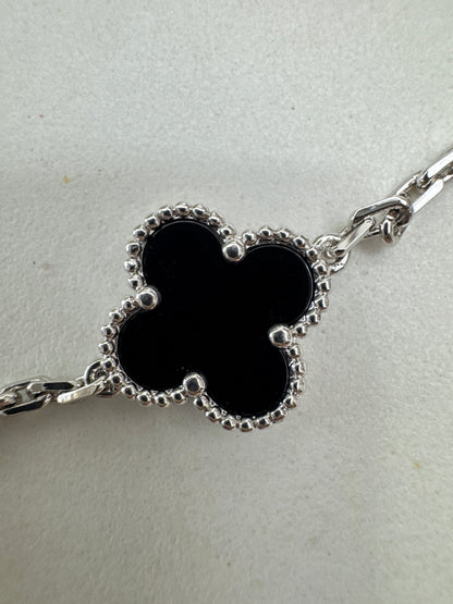 VCA Vintage Alhambra Bracelet 熊貓五花