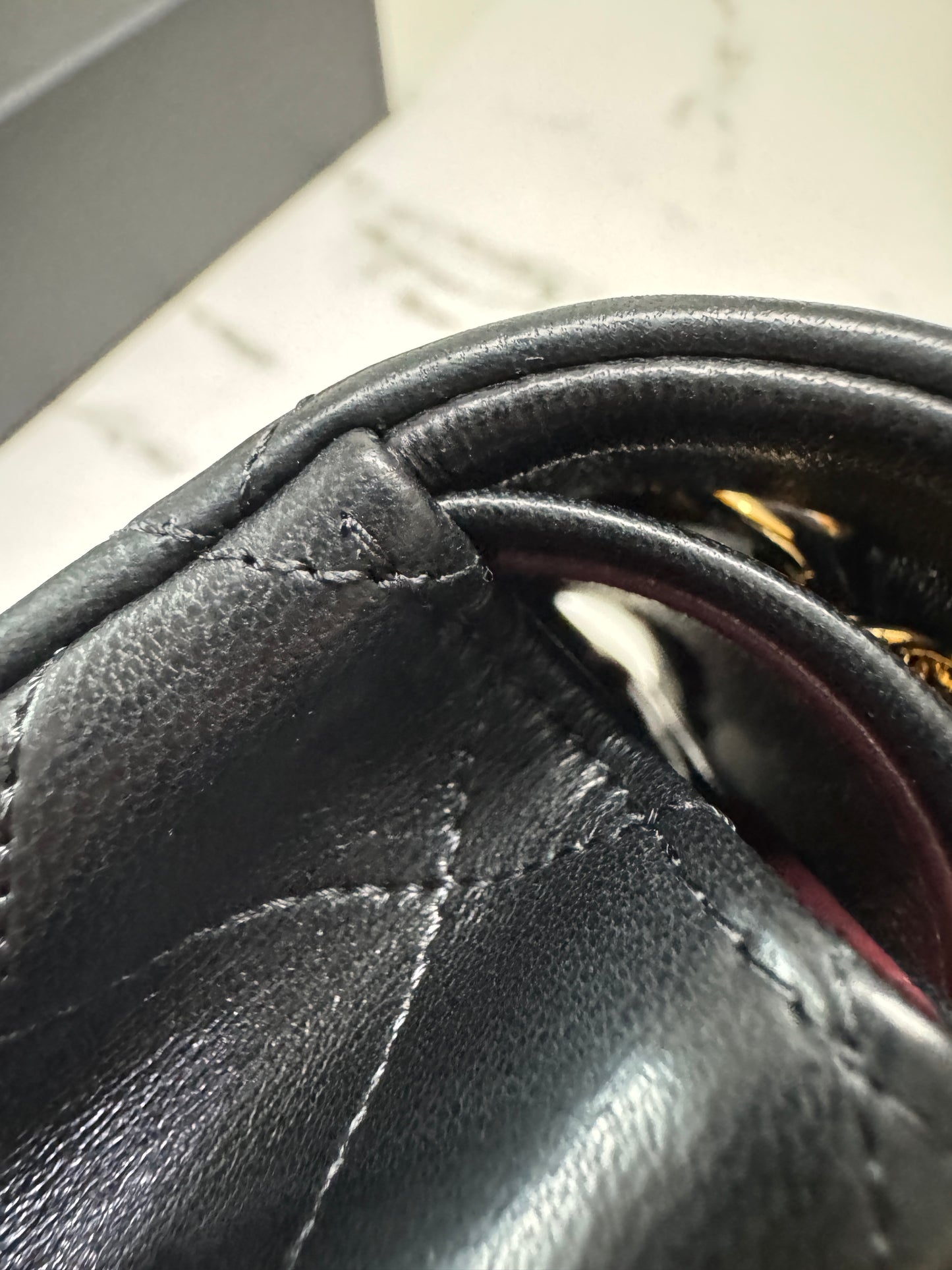 CHANEL Vintage CF23 羊皮 中古款 Lambskin