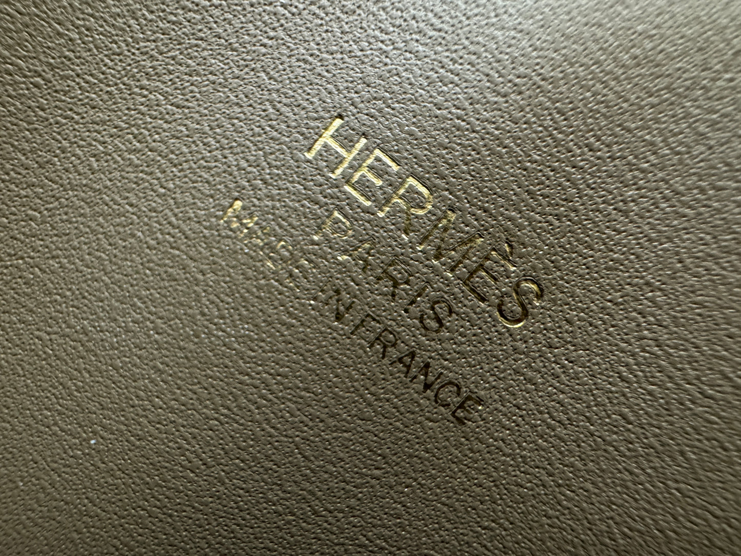 HERMES Bolide 25 大象灰金扣 Epsom Etoupe GHW