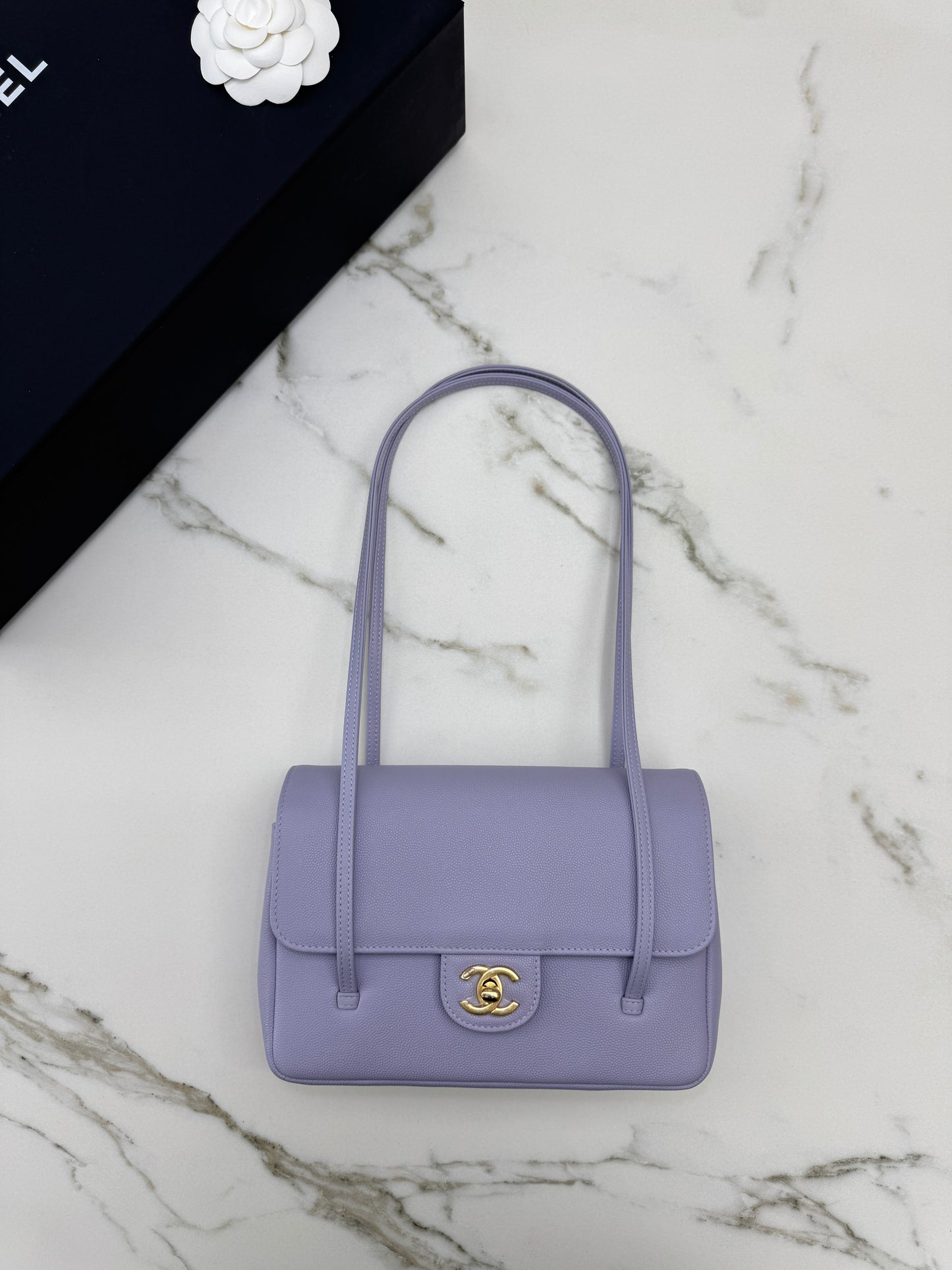 CHANEL Preppy Coco Small 紫色