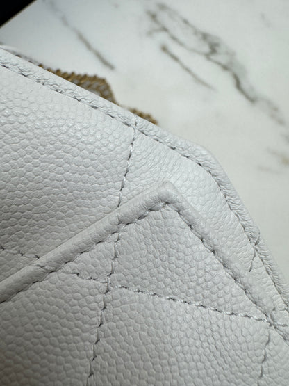 CHANEL Mini 25 Bag 白色荔枝皮
