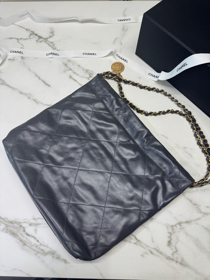 CHANEL 22Bag 小號 深灰色