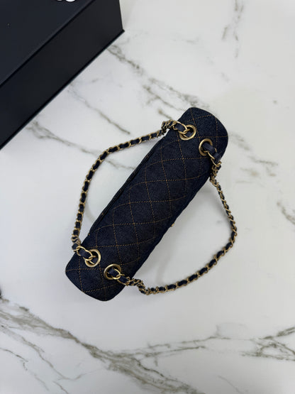 CHANEL 26P深藍牛仔 CF25 Medium