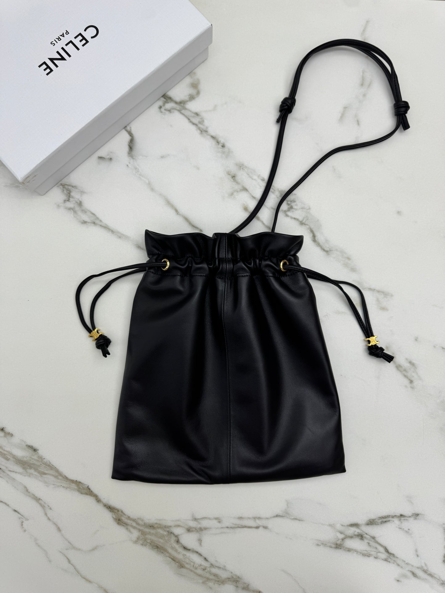 CELINE Crystal Pouch 黑色
