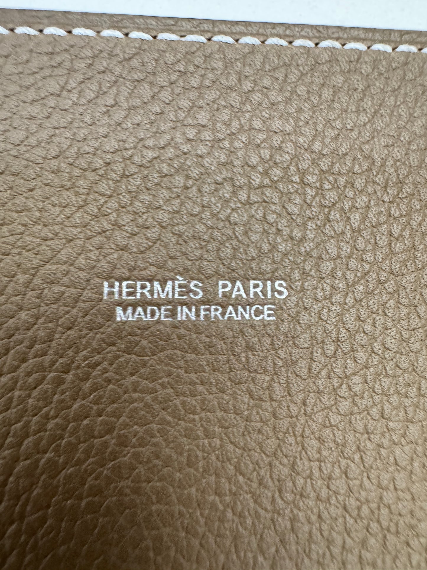 HERMES Kelly Danse 大象灰銀扣 Etoupe PHW