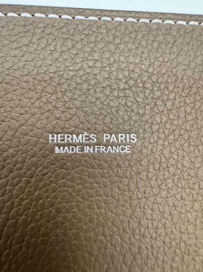 HERMES Kelly Danse 大象灰銀扣 Etoupe PHW