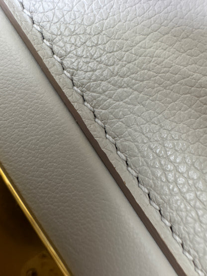 HERMES Mini 2424 冰川白金扣 Evercolor
