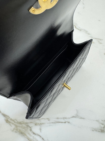 CHANEL 24C雙金珠中號22cm