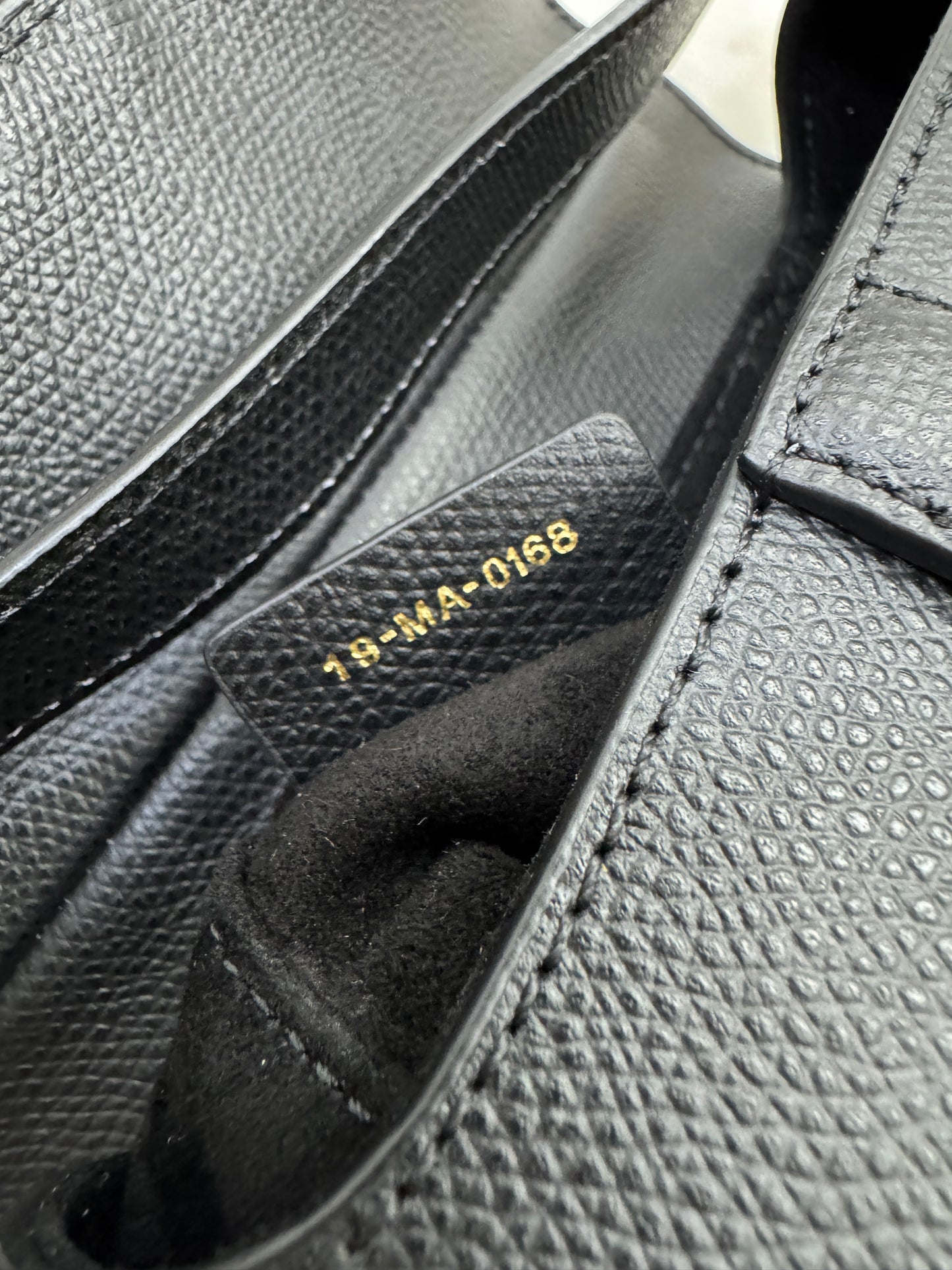 DIOR Saddle Small 黑色掌紋皮 Black Calfskin