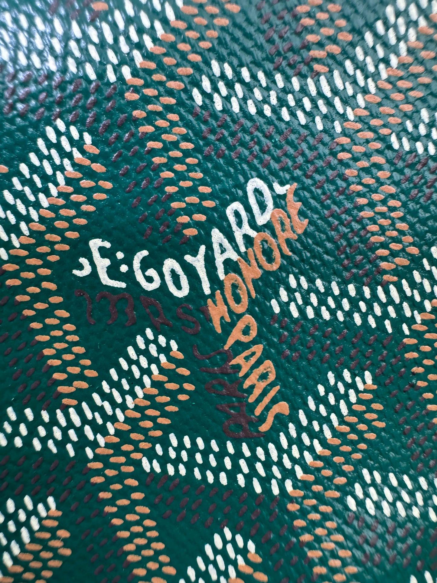 GOYARD Plumet 綠色