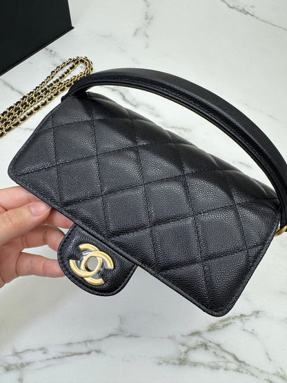 CHANEL 24K 手柄豆腐包 中號