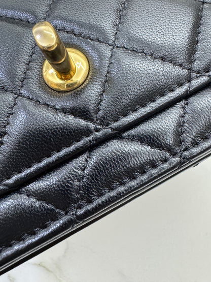 CHANEL 25B 手柄郵差 Wallet on Chain