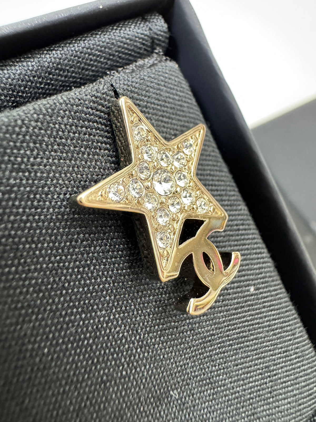 CHANEL 23B 星星耳環