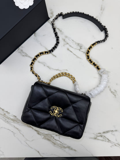 CHANEL 19Bag 黑金 Small