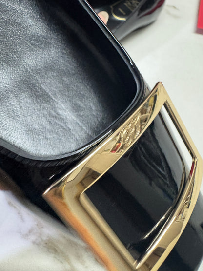 RV Trompette 漆皮芭蕾舞鞋