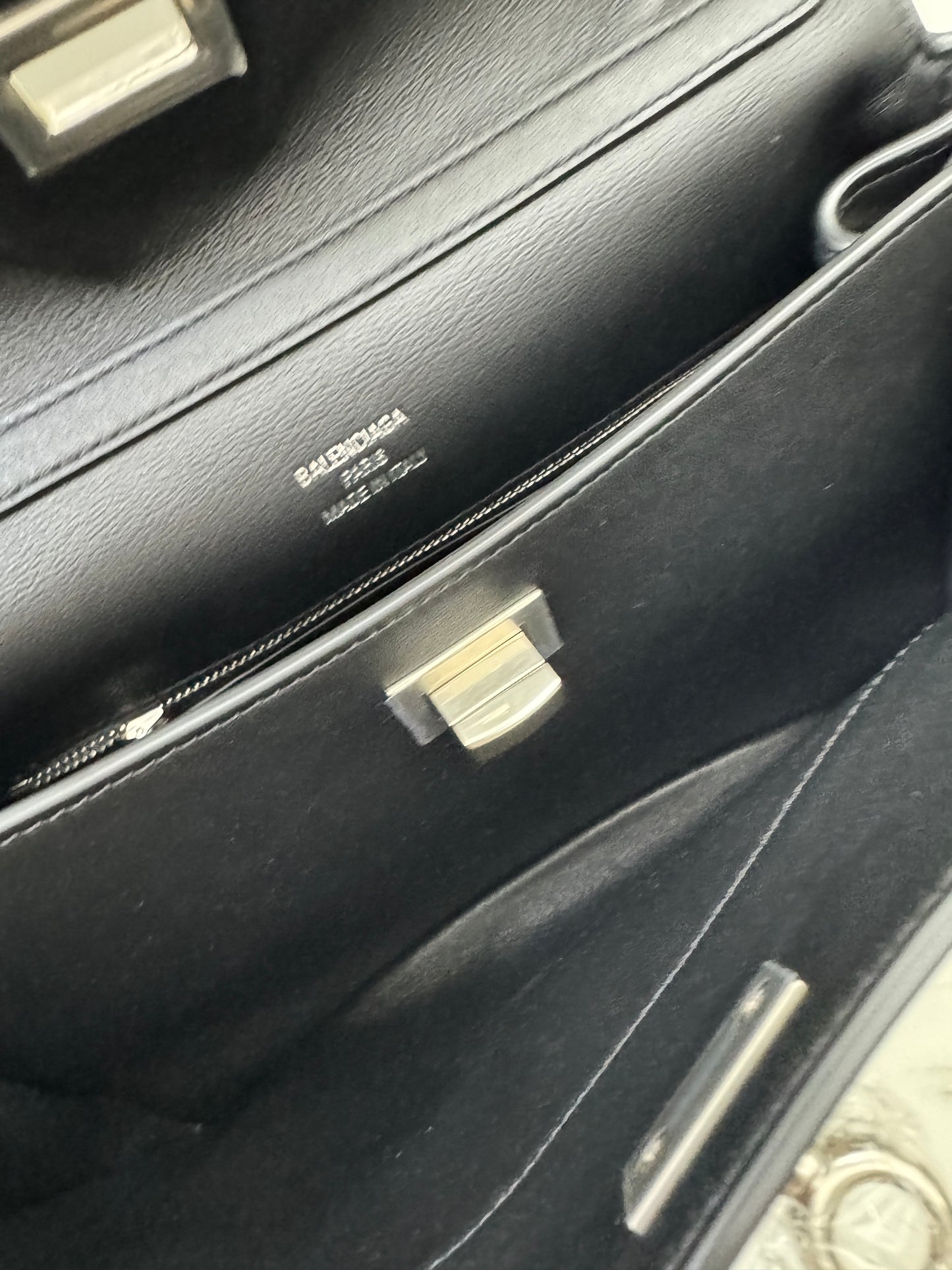 BALENCIAGA Rodeo 黑銀 Small