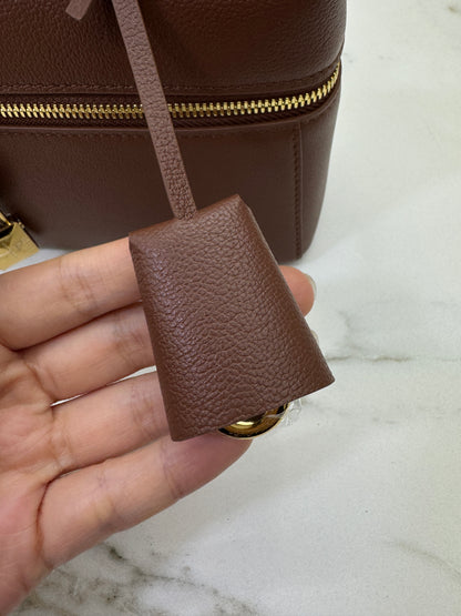 LORO PIANA Extra Bag 23 焦糖棕色