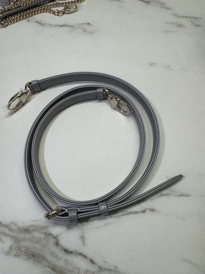 DIOR Lady Dior Mini 珠光灰