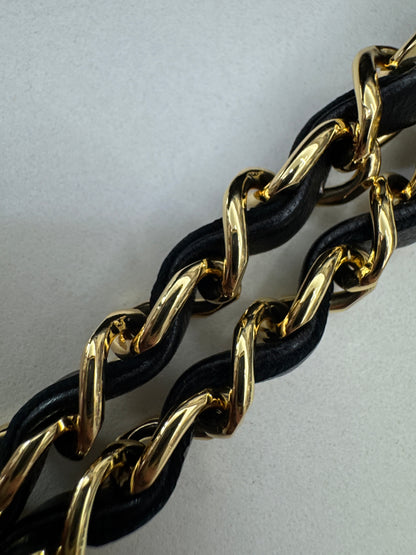 CHANEL CF25 Medium 黑金羊