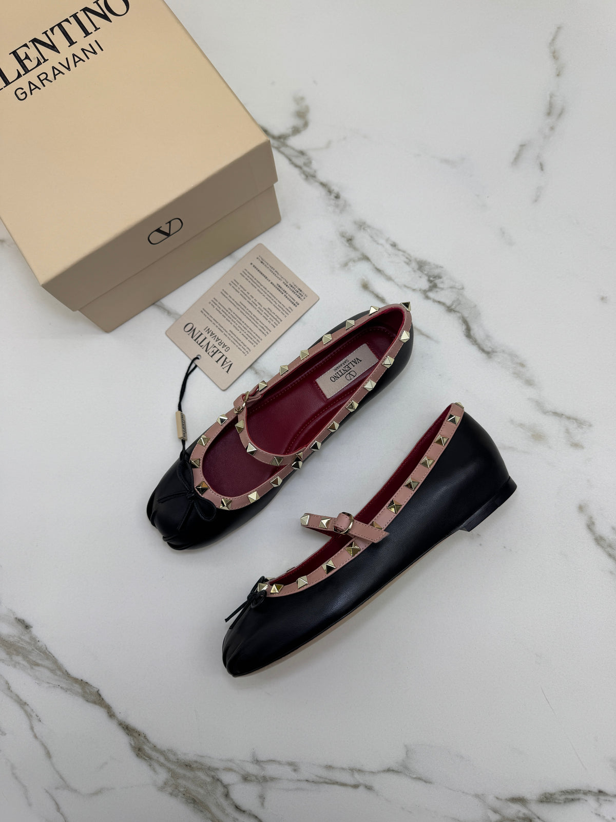 VALENTINO 芭蕾舞鞋 黑色