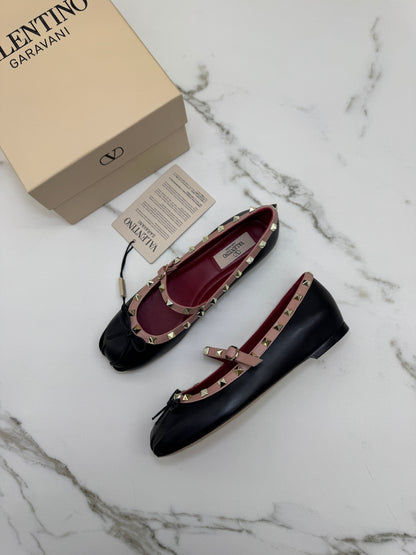 VALENTINO 芭蕾舞鞋 黑色