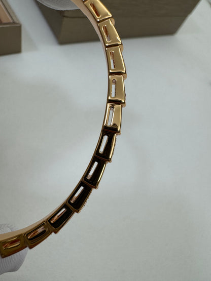 BVLGARI Serpenti Bracelets白貝母玫瑰金手鐲