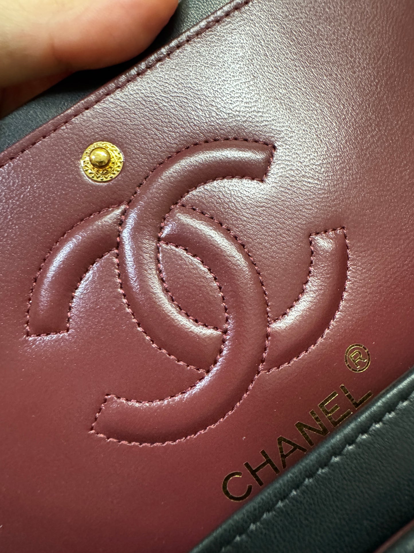 CHANEL Vintage CF23 羊皮 中古款 Lambskin