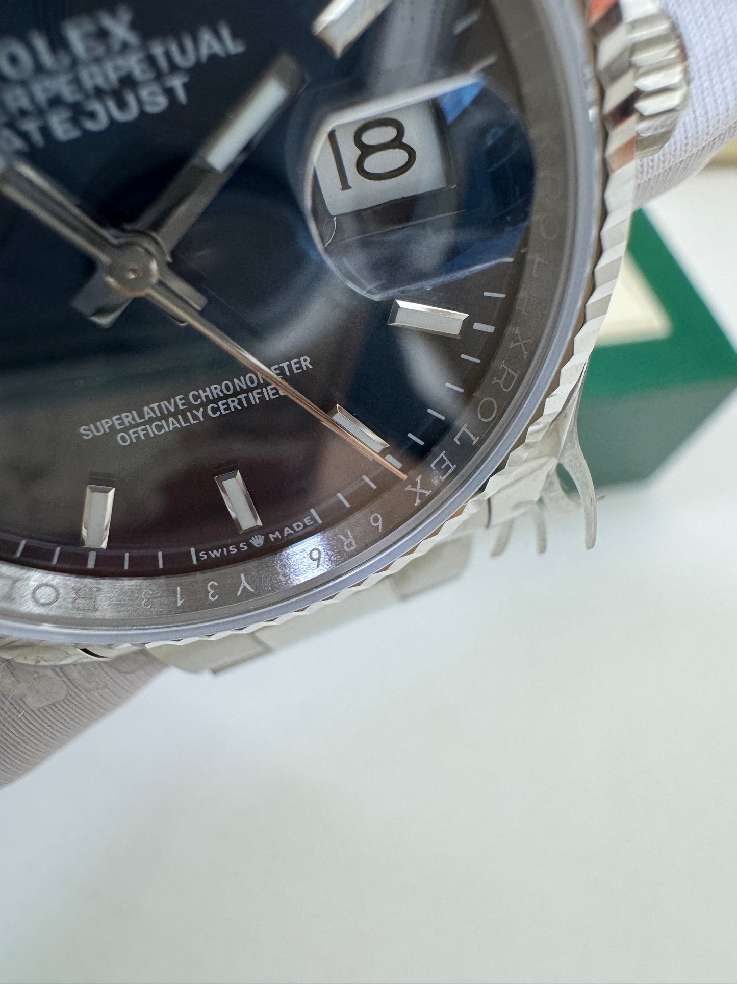 ROLEX Datejust 36mm 太陽圈藍盤 M126234