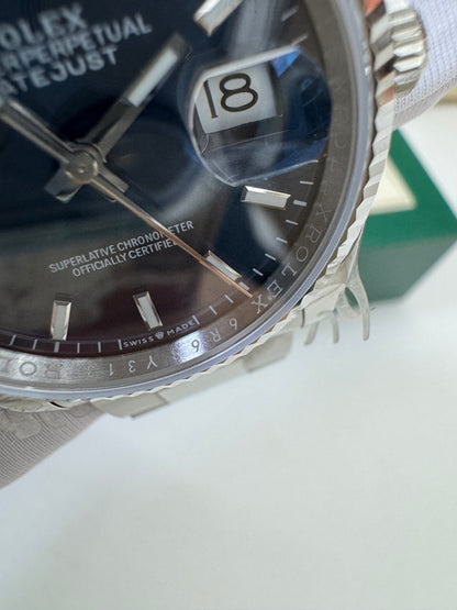 ROLEX Datejust 36mm 太陽圈藍盤 M126234