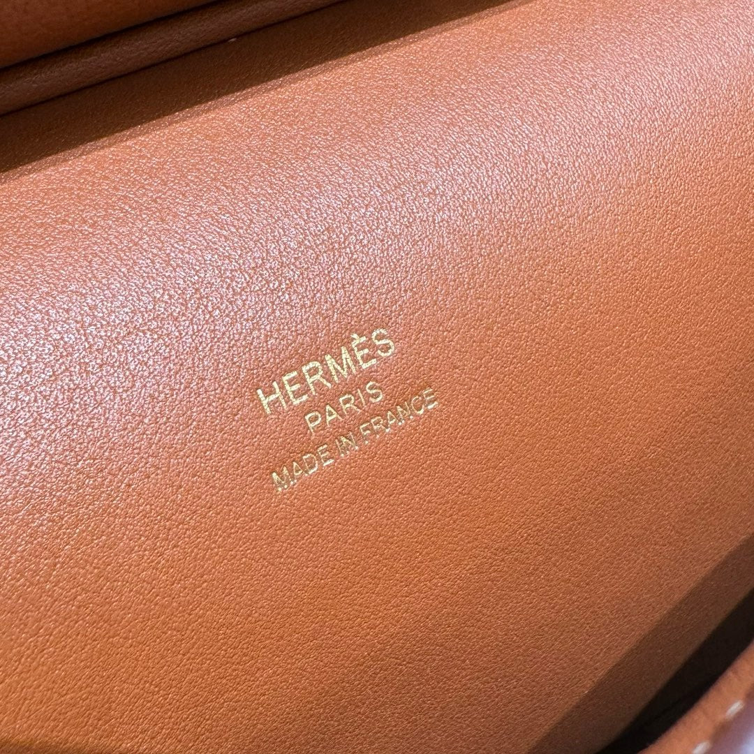 HERMES Mini Jypsiere 金棕金扣 Gold
