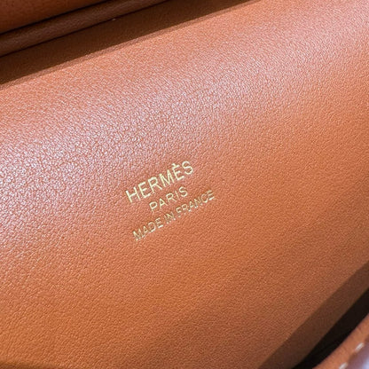 HERMES Mini Jypsiere 金棕金扣 Gold