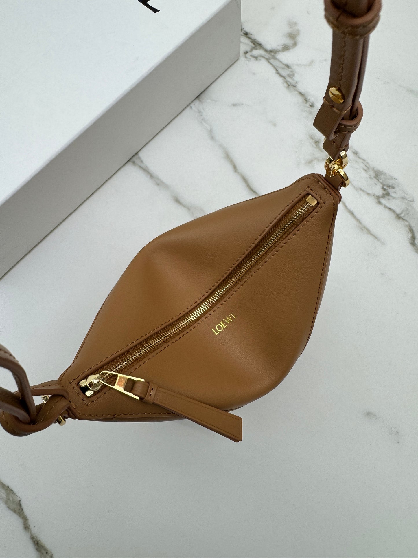 LOEWE Puzzle Fold Pouch Warm Dessert